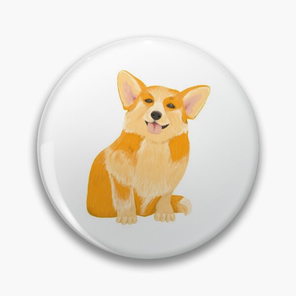 Item preview, Happy corgi dog designed and sold by nadiachamorra.