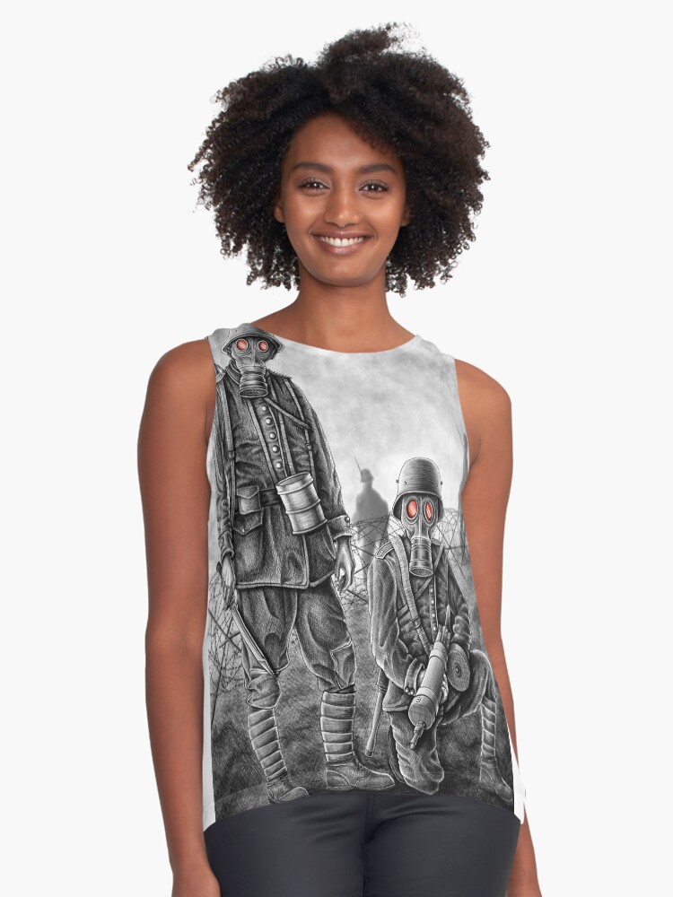 Vista previa del artículo con la obra «Blusa sin mangas», diseñado y vendido por deniskom.