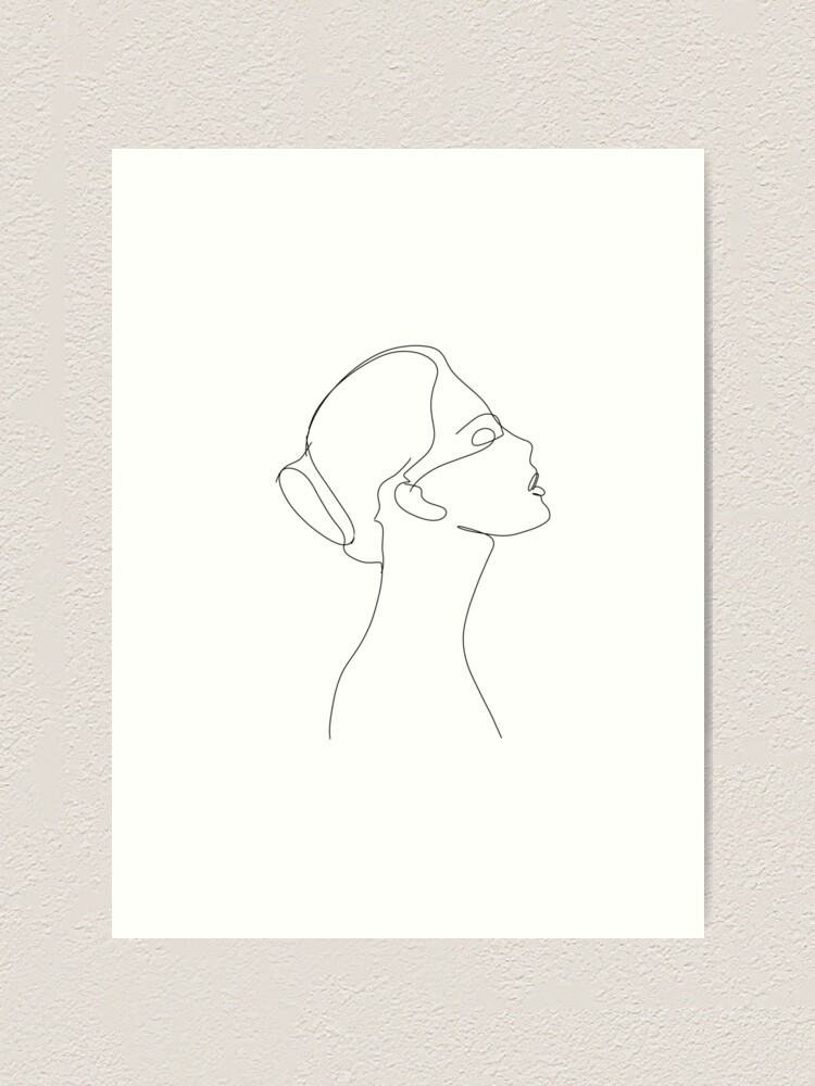 Outline silhouette young woman sketch female Vector Image