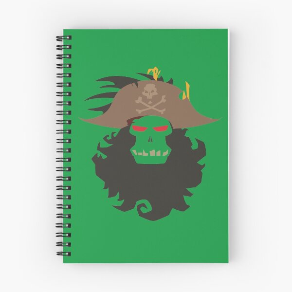 Aperçu de l'œuvre Le Pirate Fantôme LeChuck Design Minimaliste créée et vendue par benOwar.
