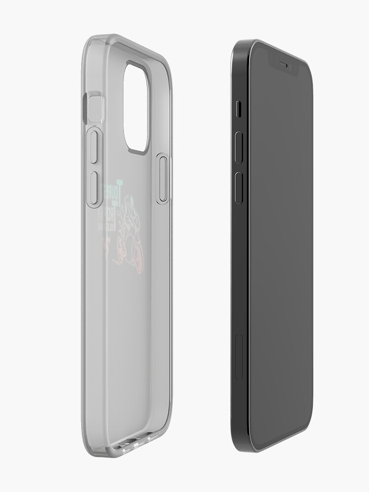 Alternate view of Isle Of Man TT Races Tourist Trophy Races Classic Vintage Neon Manx Isle Of Man iPhone Case & Cover
