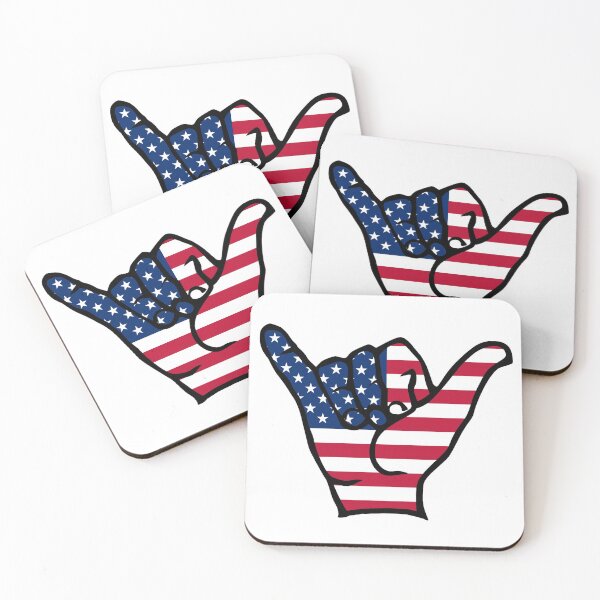 Item preview, Shaka America Flag Pattern designed and sold by MagicBoutique.