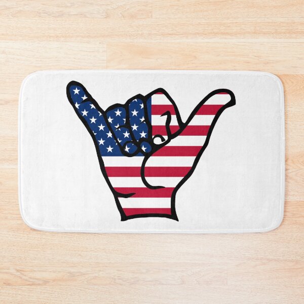 Item preview, Shaka America Flag Pattern designed and sold by MagicBoutique.
