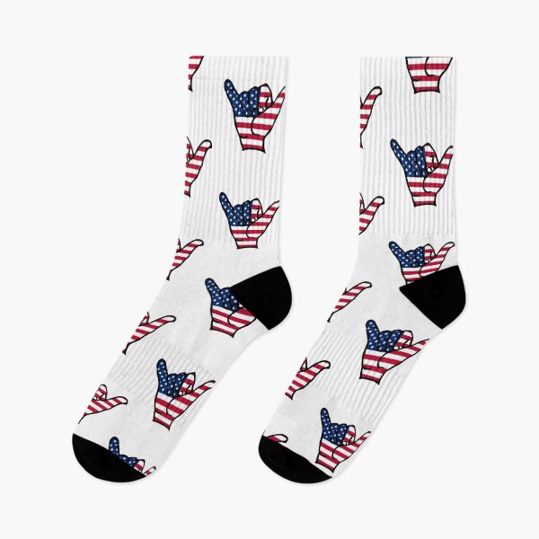 Item preview, Shaka America Flag Pattern designed and sold by MagicBoutique.