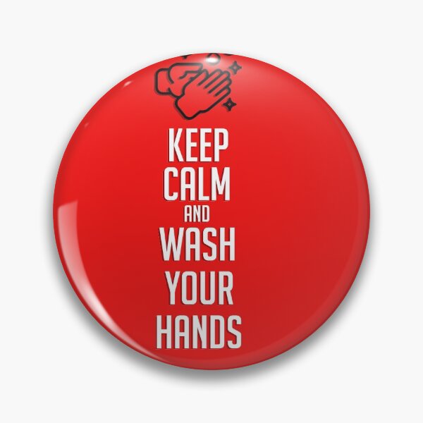 Item preview, Keep Calm and Wash Your Hands designed and sold by peanutroaster.