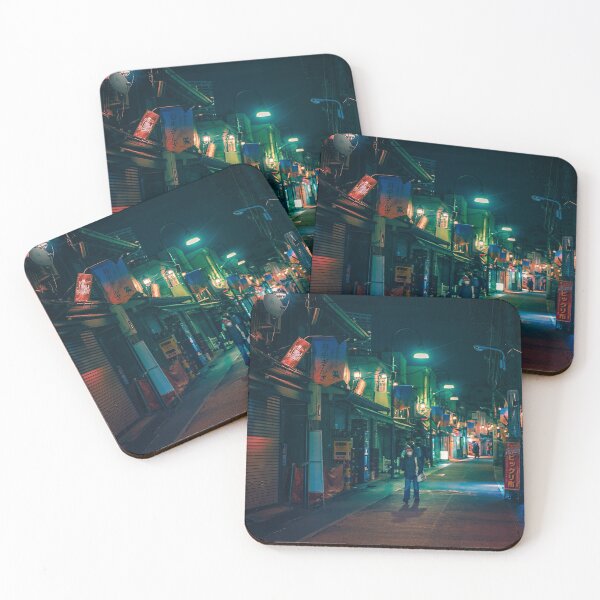 Item preview, Passerby - Tokyo Japan Night Photo designed and sold by Anthonypresley.
