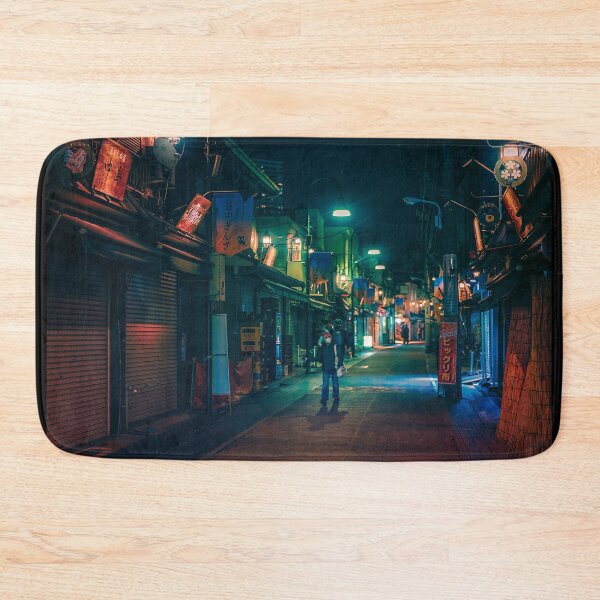 Item preview, Passerby - Tokyo Japan Night Photo designed and sold by Anthonypresley.