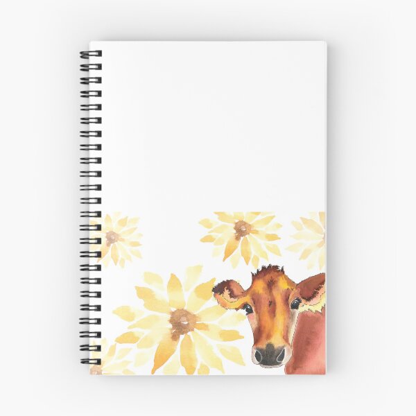 Item preview, Sunflower jersey cow designed and sold by WiMGcreative.