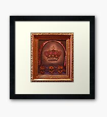 crown Framed Print