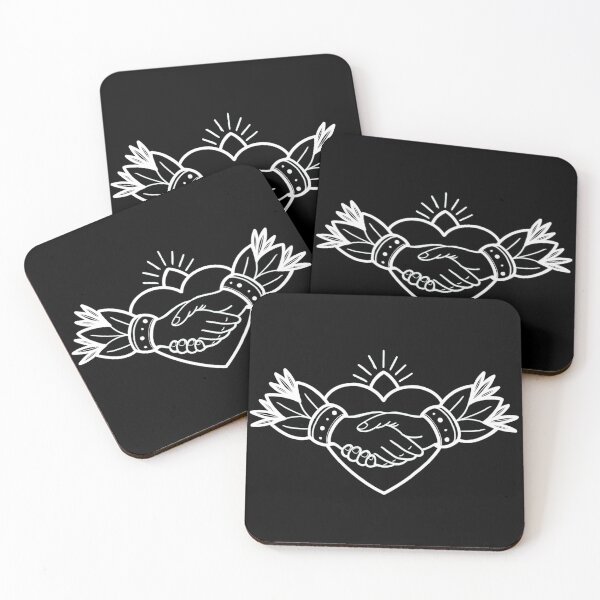 Item preview, Friends forever tattoo style inverse designed and sold by susyrdesign.