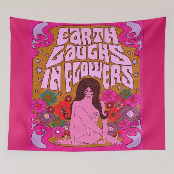 Item preview, EARTH LAUGH IN FLOWERS designed and sold by goldendazeart.