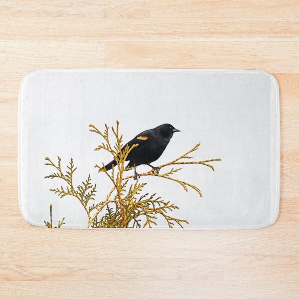 Item preview, Red Winged Blackbird On Cedar designed and sold by Deb Oppermann.