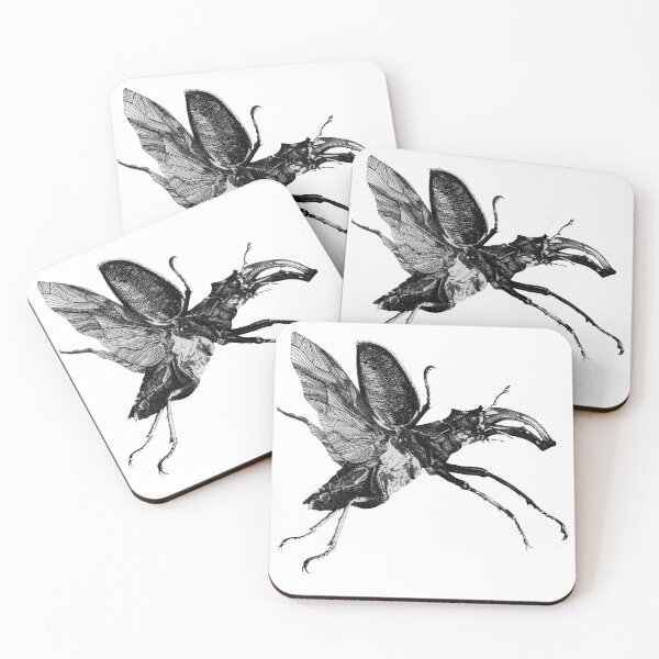 Item preview, Flying Victorian Insect Beetles Bug designed and sold by martinpot.