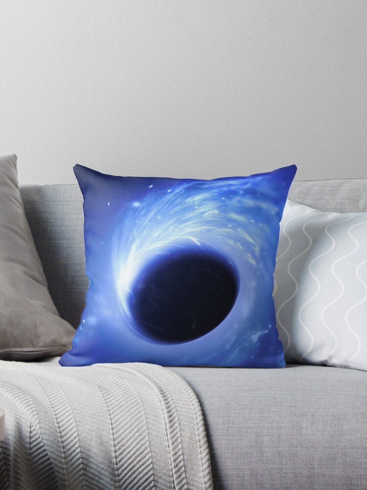 pillow with a hole