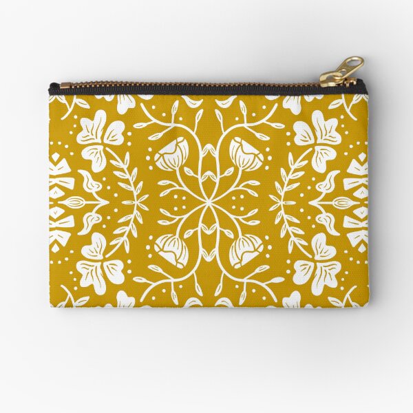 Aperçu de l'œuvre Motif floral jaune et blanc créée et vendue par oliviabergh.