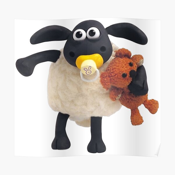 Timmy from Shaun the sheep Poster