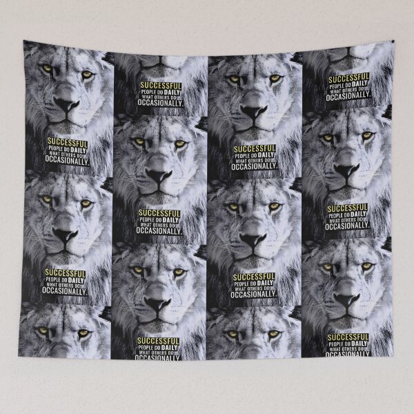 Item preview, Successful Lion Yellow Eyes designed and sold by hiunlimit.