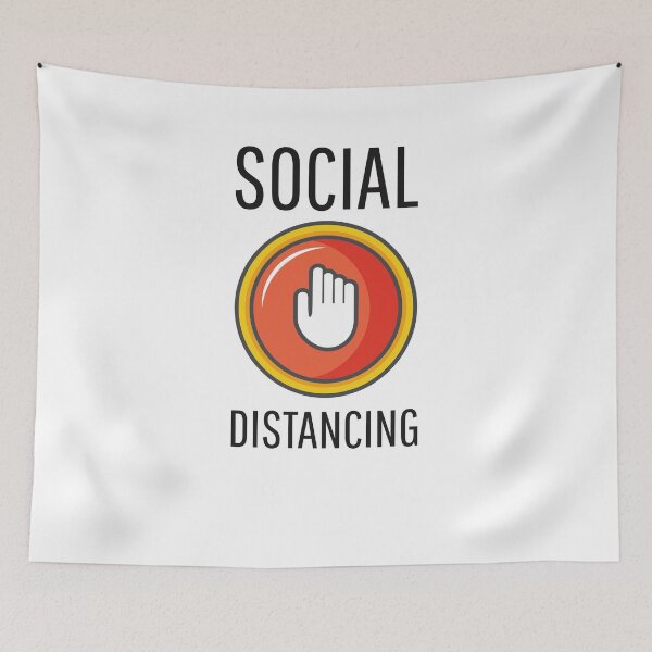 Item preview, Social distancing designed and sold by ArticaDesign.