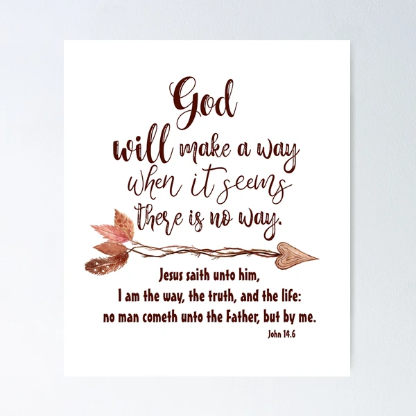 I Will Make a Way {Poster} I Will Make a Way {Poster}