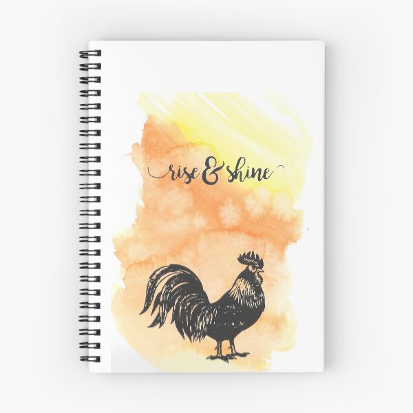 Item preview, Rise & Shine Rooster watercolor designed and sold by WiMGcreative.