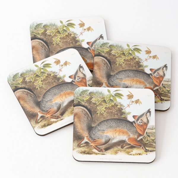 Item preview, Fox - John James Audubon designed and sold by Vintage Designs +.