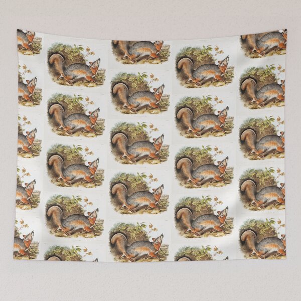 Item preview, Fox - John James Audubon designed and sold by Vintage Designs +.