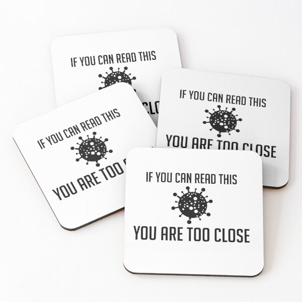 Item preview, If you can read this you are too close designed and sold by peanutroaster.