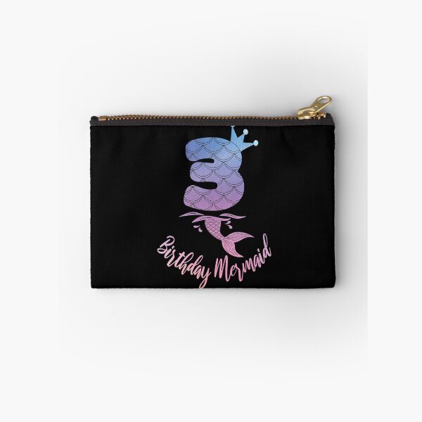 Artikelvorschau, 3. Geburtstag Meerjungfrau - 3 Jahre altes B-Day Girl Design entworfen und verkauft von Grabitees.