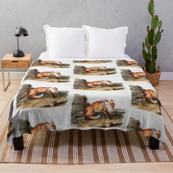 Item preview, Fox in a trap - John James Audubon designed and sold by Vintage Designs +.