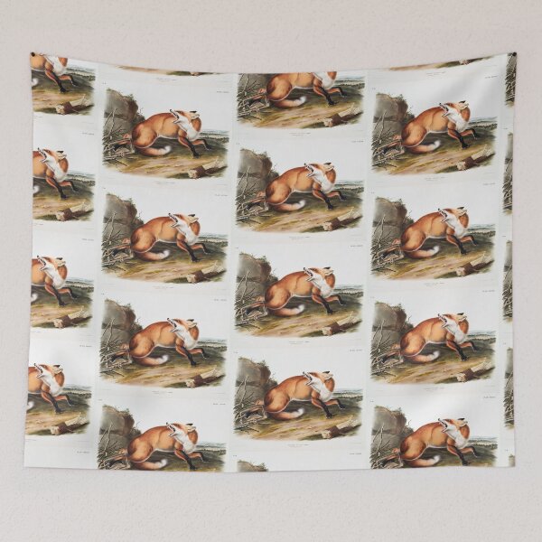 Item preview, Fox in a trap - John James Audubon designed and sold by Vintage Designs +.