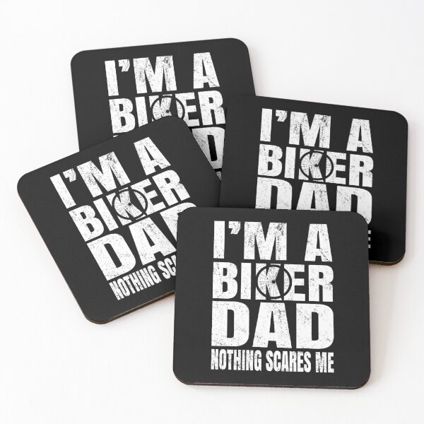 Item preview, I'm A Biker Dad Nothing Scares Me - BMX Bike Rider Daddy print designed and sold by Grabitees.