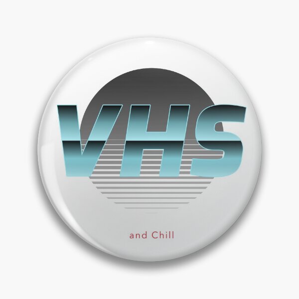 Item preview, VHS And Chill Meme Retro 80s Nostalgia Synthwave Gift designed and sold by VaporwaveAnime.