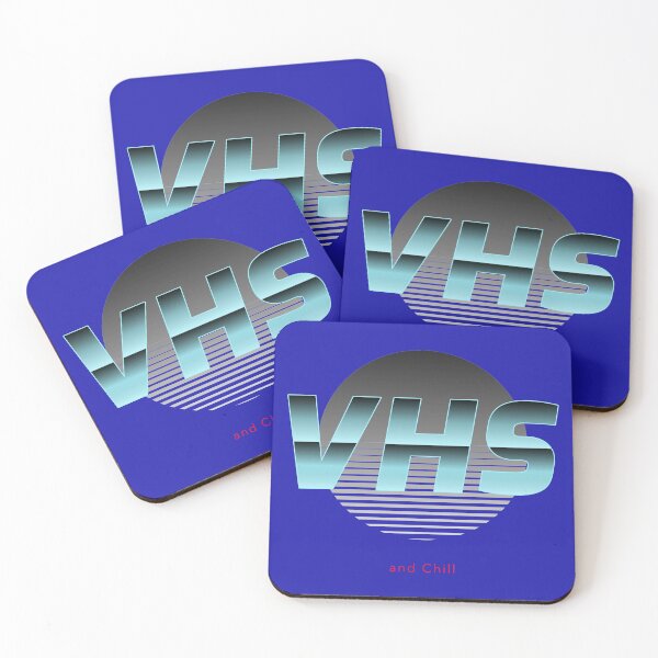 Item preview, VHS And Chill Meme Retro 80s Nostalgia Synthwave Gift designed and sold by VaporwaveAnime.