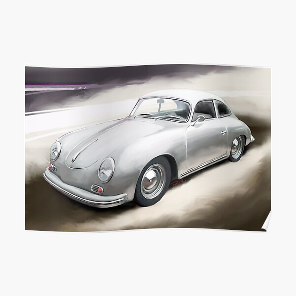 Porsche 356 A Coupe Poster