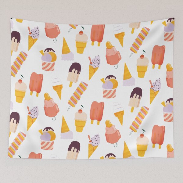Item preview, ice cream pattern designed and sold by Megan McNulty.