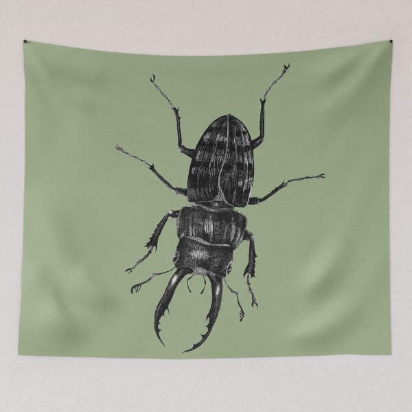 Item preview, Flying Victorian Insect Beetles Bug designed and sold by martinpot.