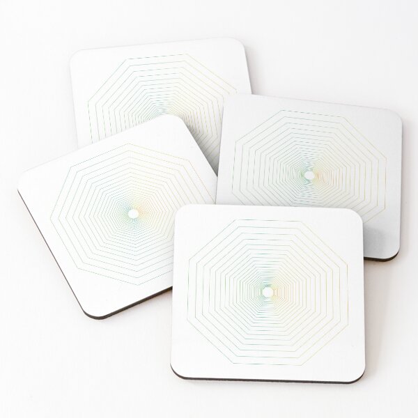 Item preview, Growing Forest (W) - Lifelong Octagons. Simple Geometric Art (SGA) designed and sold by innermantra.