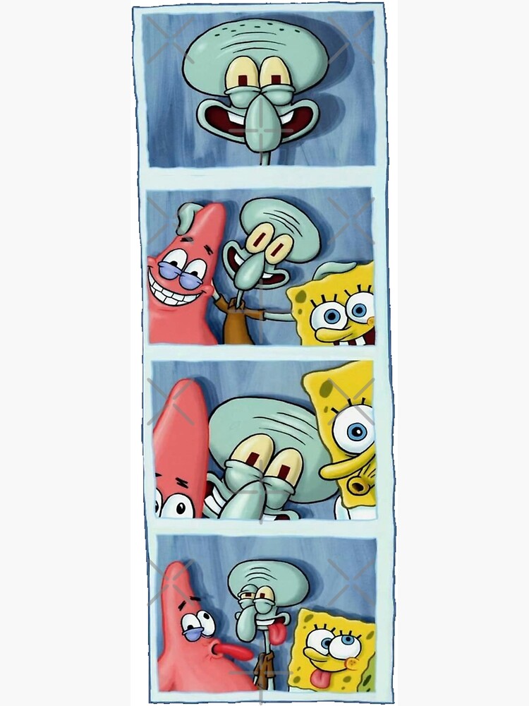 SPONGEBOB SQUAREPANTS SQUIDWARD MEME MINI BACKPACK NEW!!!