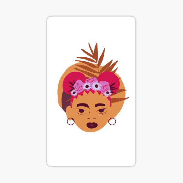 Illustration femme Sticker