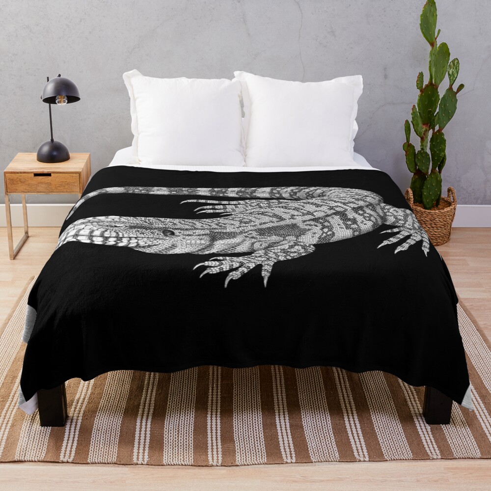 Tegu Throw Blanket