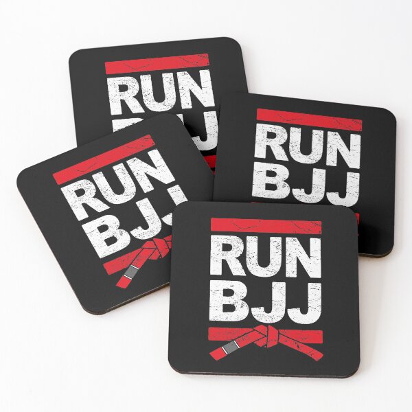Item preview, RUN BJJ Jiu Jitsu hip hop graphic designed and sold by PandaPope.