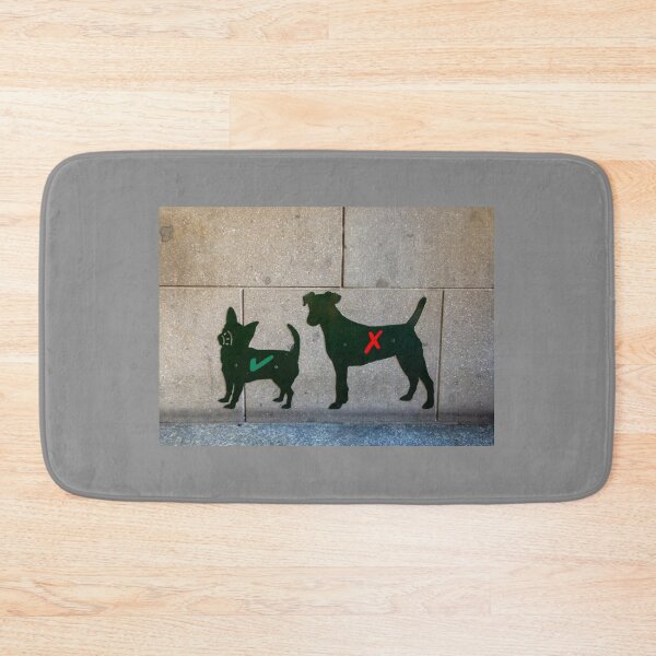 Item preview, Small dog YES! - Big Dog NO! designed and sold by SMartin.