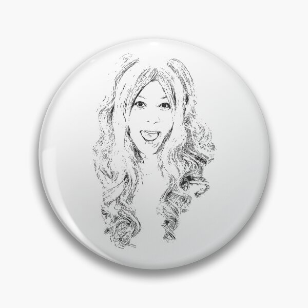 Item preview, Ms. Lady Happy Face Stamp - Bachewy Dream Adventures designed and sold by StampCity.