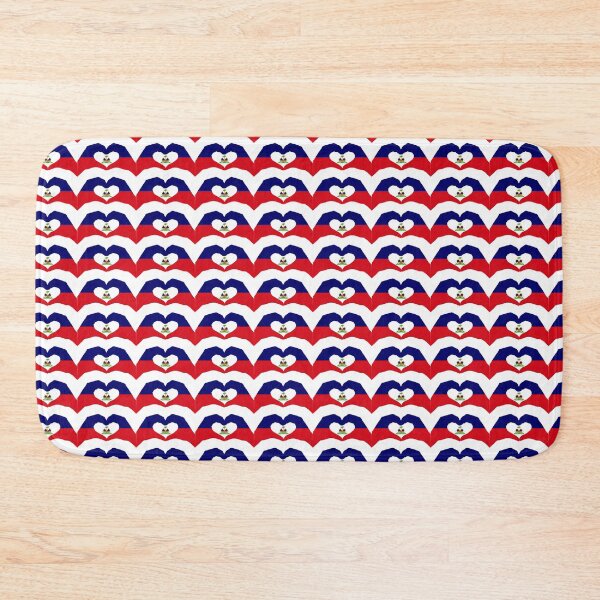 Item preview, We Heart Haiti Patriot Flag Series designed and sold by Carbon-Fibre Media.