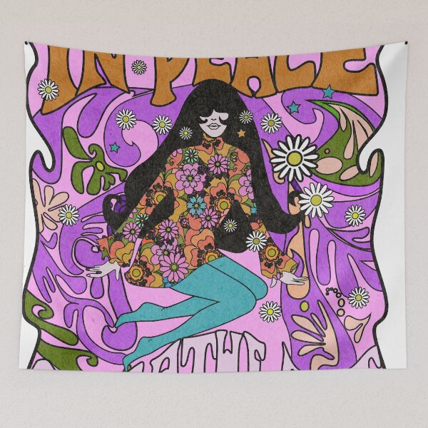 Item preview, BREATHE OUT PEACE BREATHE OUT LOVE designed and sold by goldendazeart.