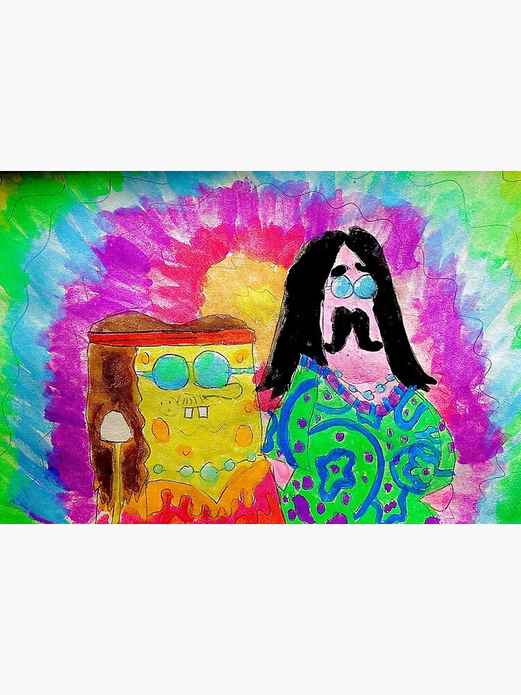 Hippie SpongeBob Stoner - Diamond Painting 