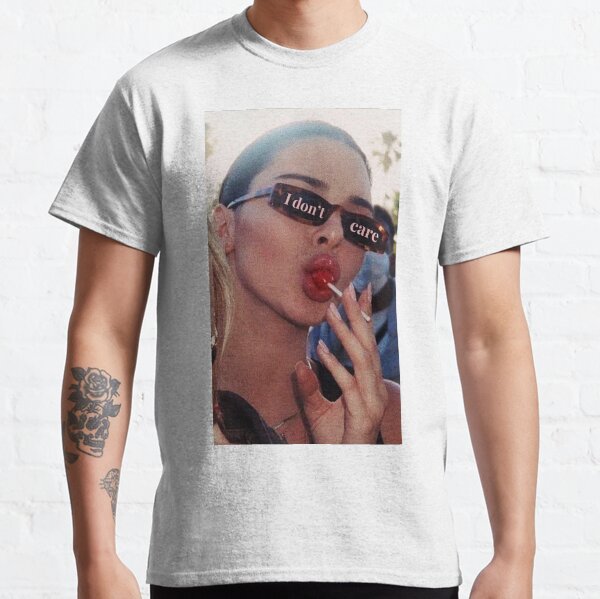 vogue i dont care lollipop aesthetic Classic T-Shirt