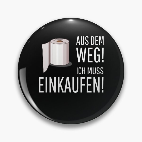 Artikelvorschau, Aus dem Weg, ich muss einkaufen - Klopapier Quarantäne 2020 entworfen und verkauft von ArticaDesign.