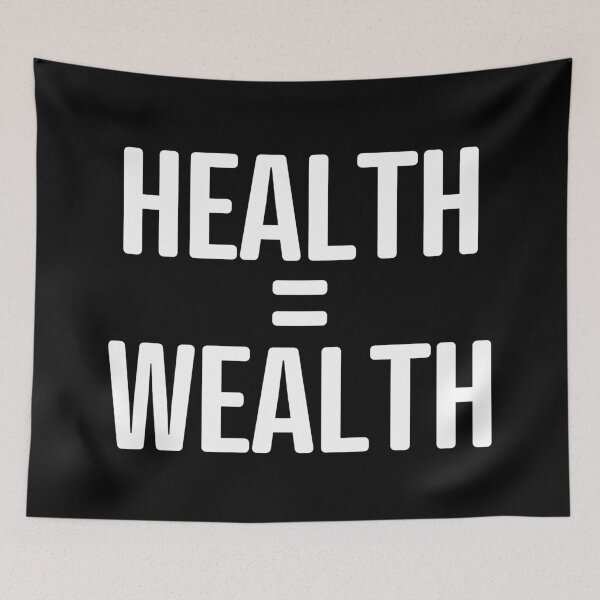 Item preview, Health equals wealth designed and sold by robertkask.