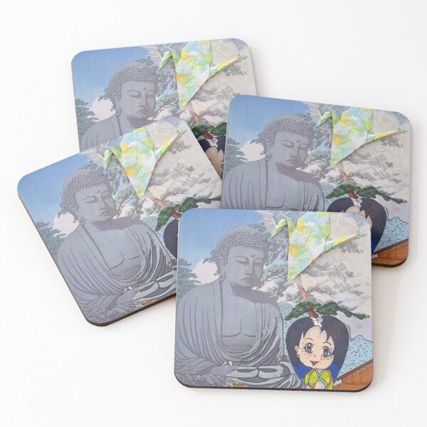 Item preview, Kawaii big cartoon buddha  designed and sold by CuisineCat.